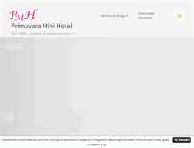 Tablet Screenshot of primaveraminihotel.it